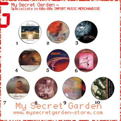 Cocteau Twins - Garlands, Treasure Album Pinback Button Badge Set ( or Hair Ties / 4.4 cm Badge / Magnet / Keychain Set )